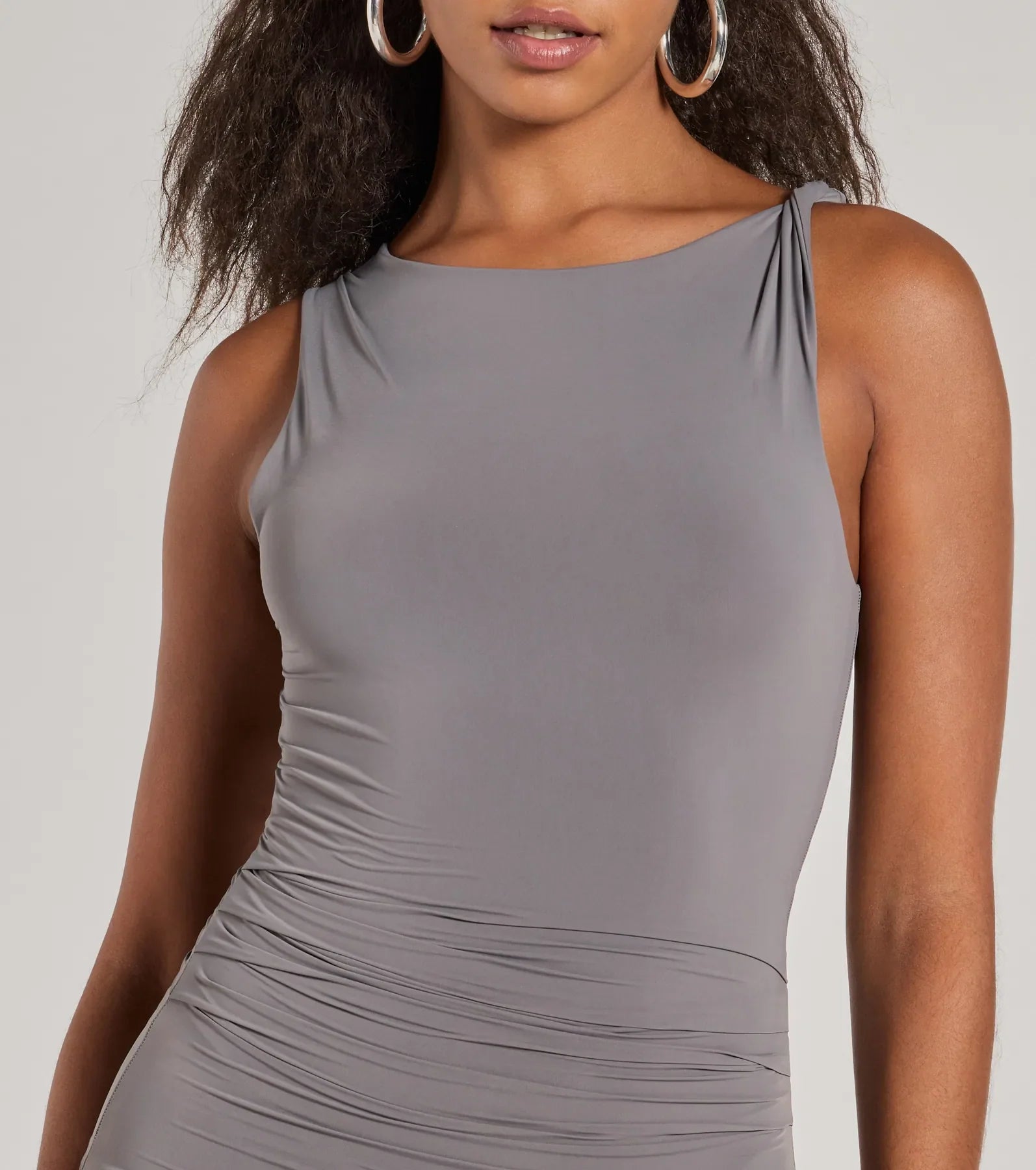 Make A Toast Sleeveless Bodycon Mini Dress - Image 4