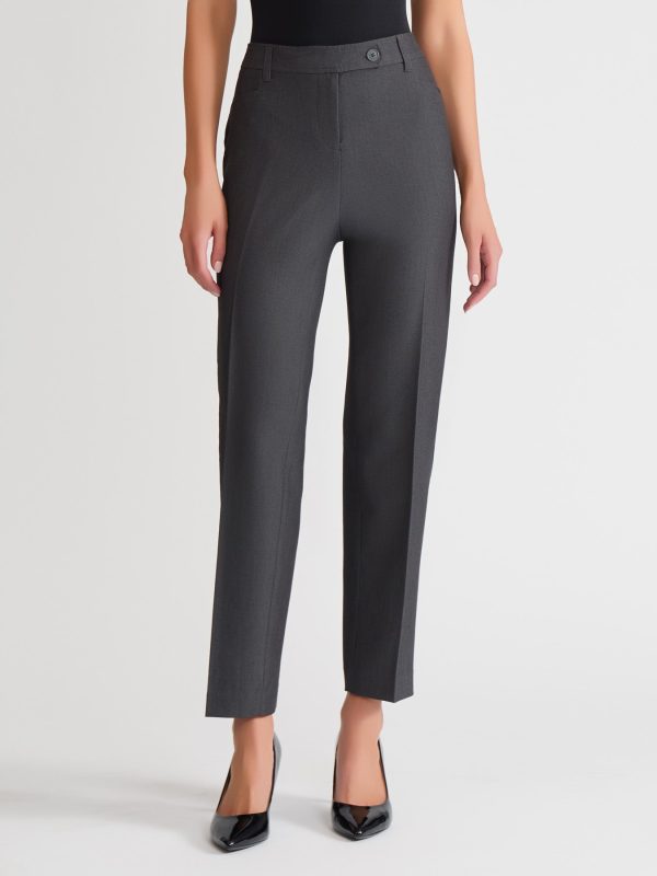 Bi-Stretch Straight Leg Pants