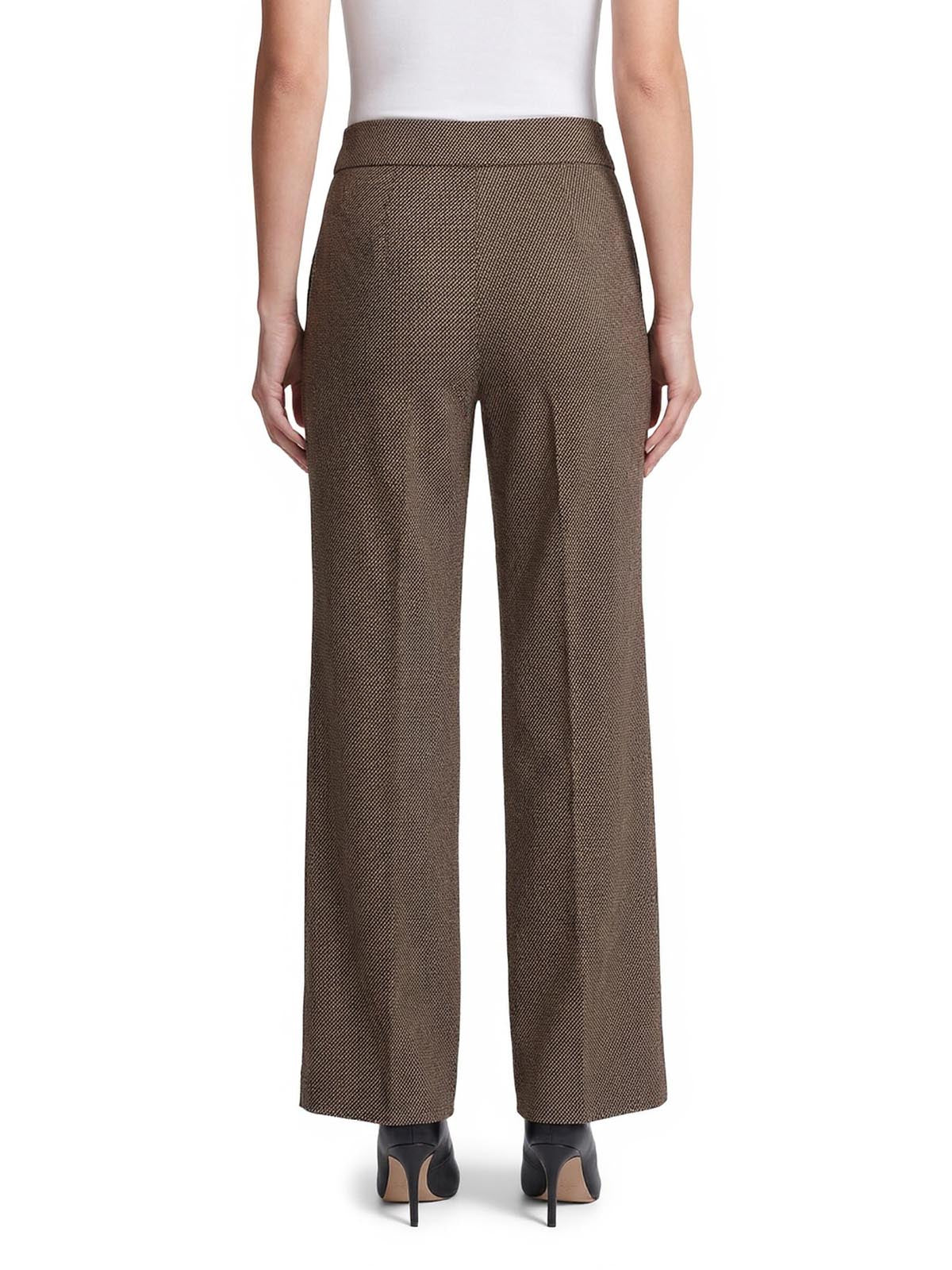 High Rise Wide-Leg Pants, Houndstooth - Image 3