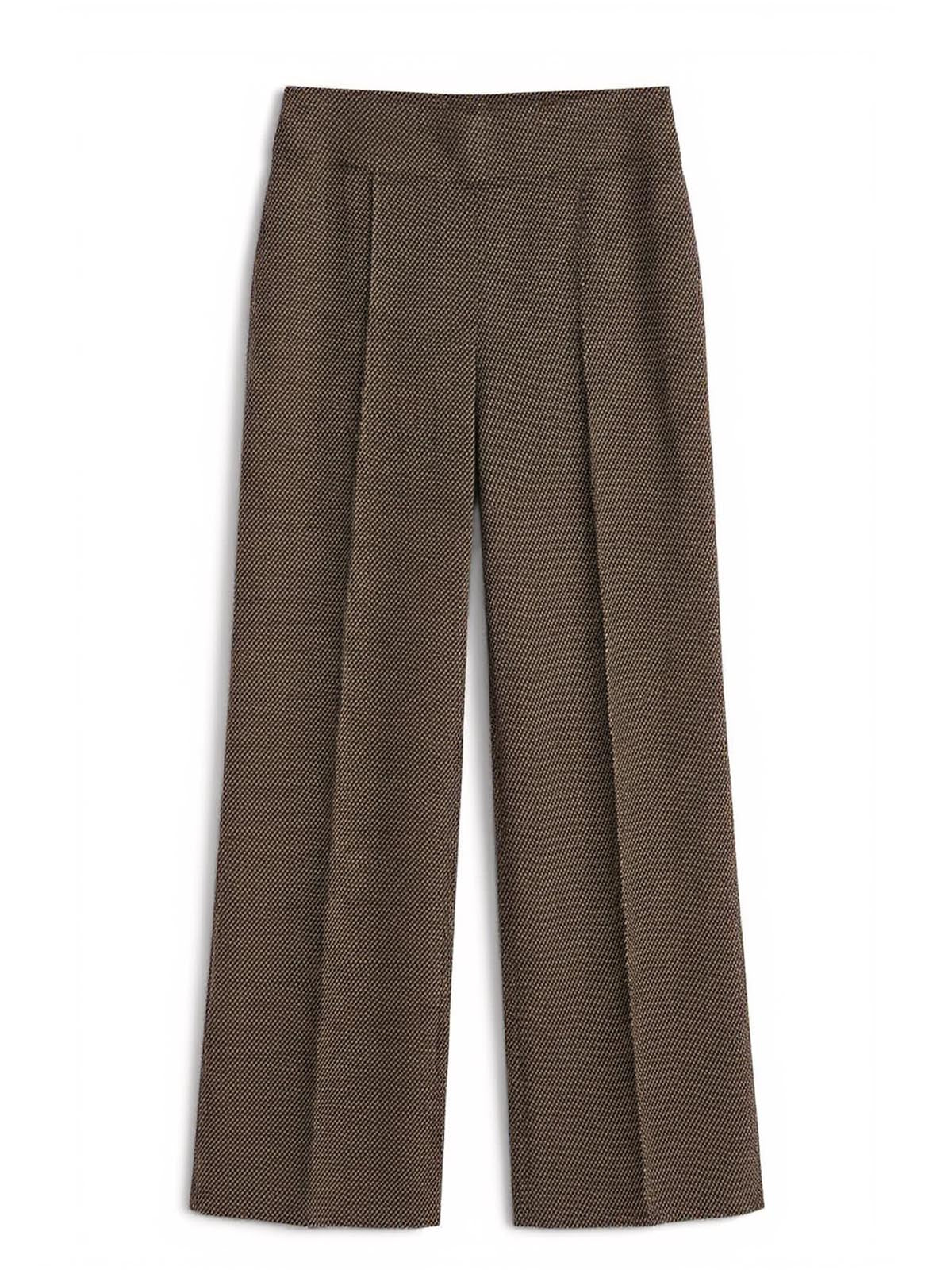 High Rise Wide-Leg Pants, Houndstooth - Image 4