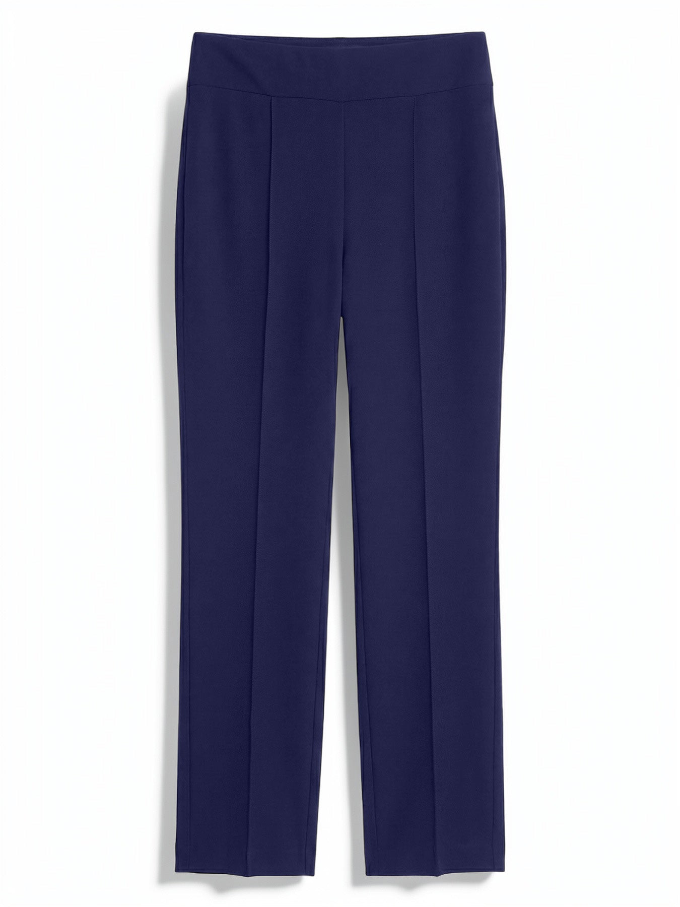 Petite Pull-On Pintuck Pants, Serenity Knit - Image 4