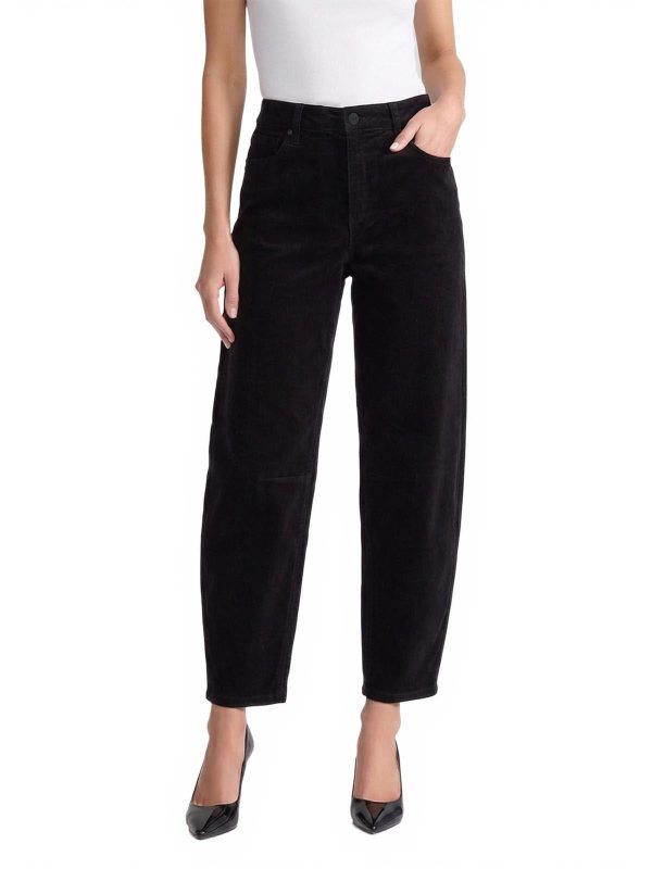 Lexington Barrel Leg Pants, Corduroy