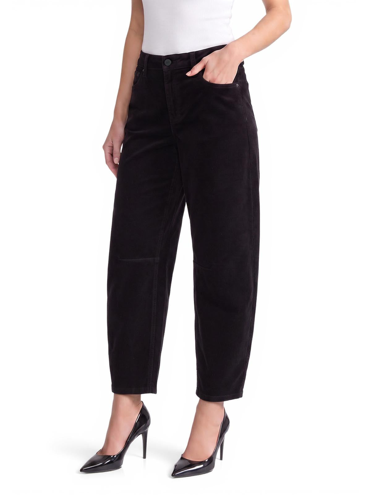 Lexington Barrel Leg Pants, Corduroy - Image 2